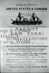 Emigration poster Emigration poster