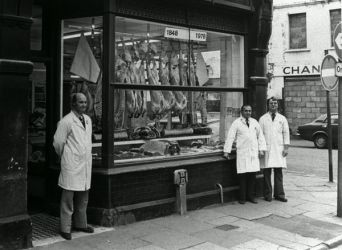 E Patterson, butchers